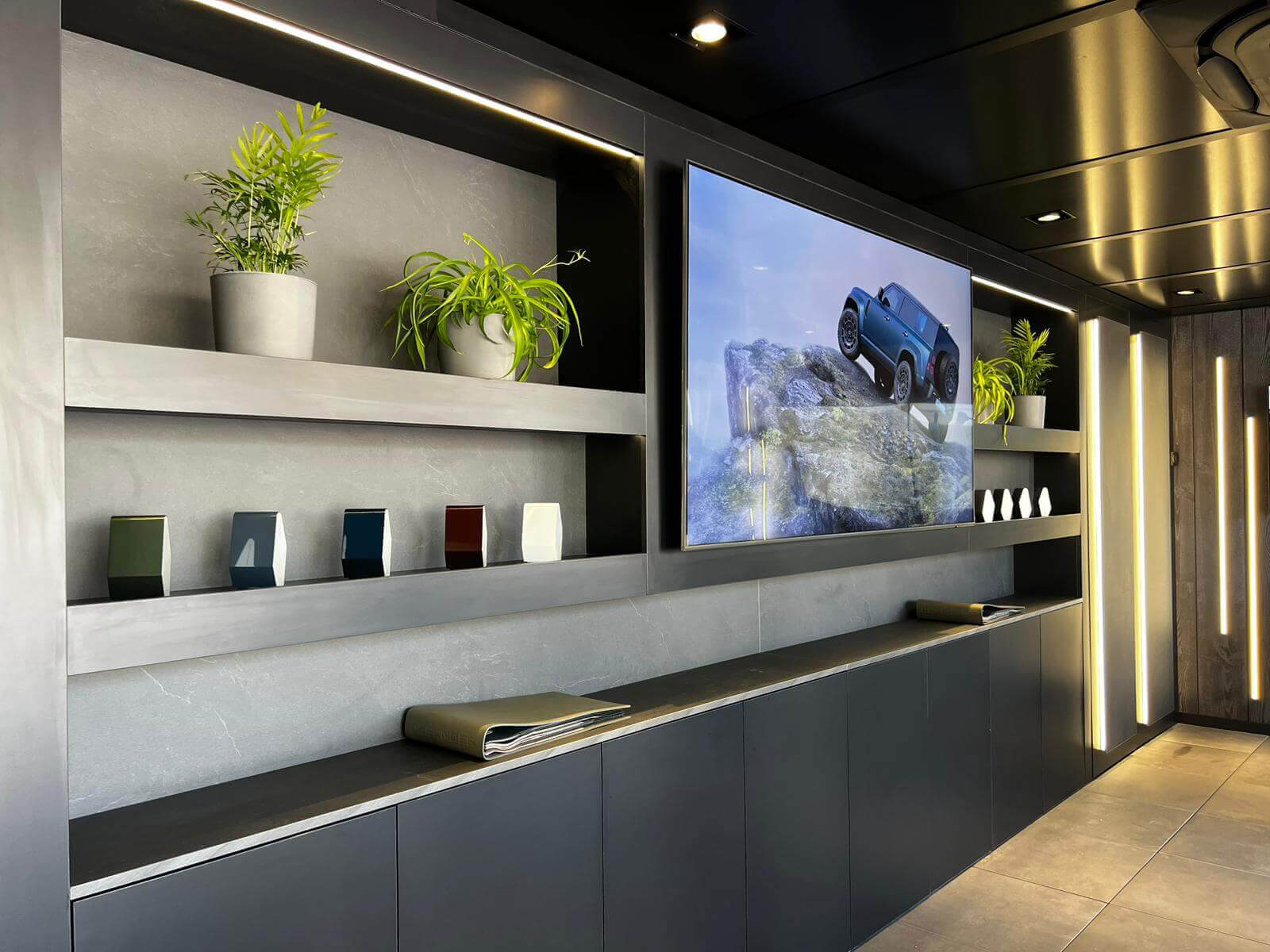 Lounge itinerante di lusso