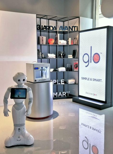 Progettazione e arredo negozi Glo